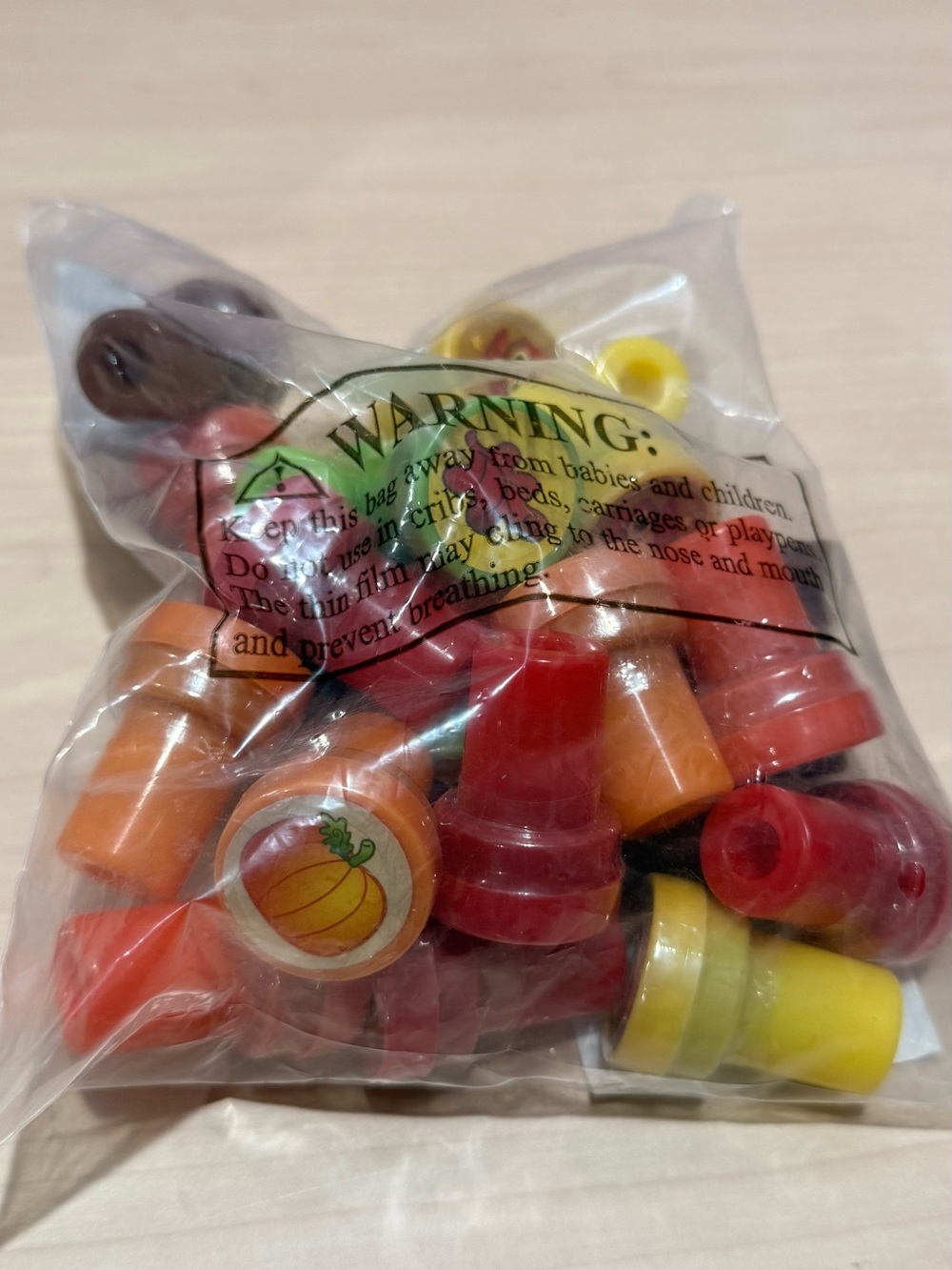 Halloween Pumpkin /Fall Stampers Party Favor Set